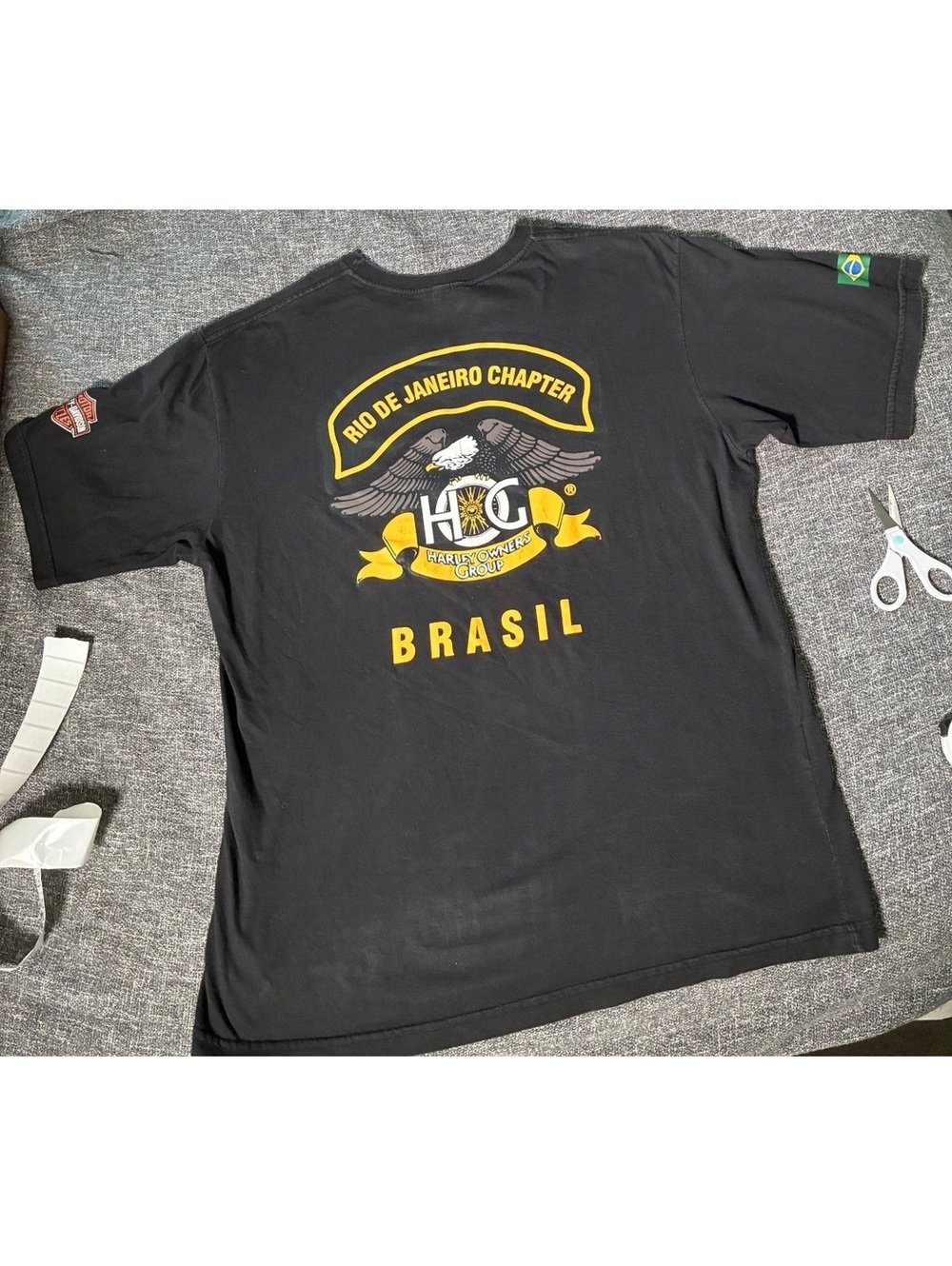 Harley Davidson Rio De Janeiro Brasil Owners Group True Classic Logos